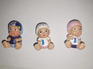 Lote 3 Bebés Pelones