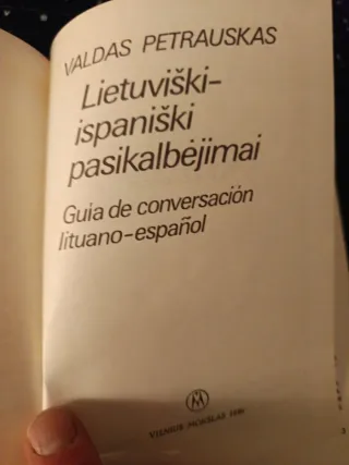 Guía de conversación lituano-español
