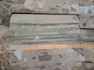 Tejas árabes de vidrio