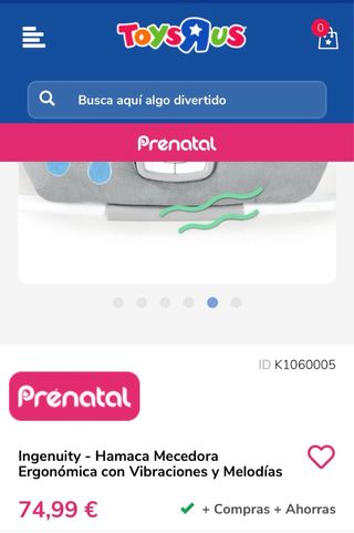 Hamaca para bebé Ingenuity