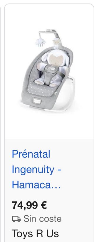 Hamaca para bebé Ingenuity