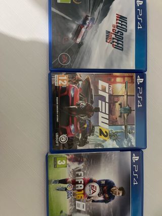 Need for speed rivals, The crew 2 y Fifa 16