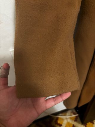 Abrigo marrón Zara Talla L