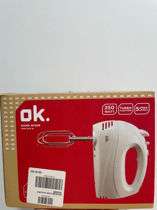 Batidora de mano OK. 250W