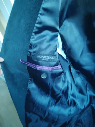 Giacca Montezemolo velluto blu