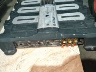 Amplificador Magnat y Kenwood