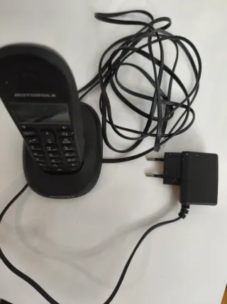 Teléfono Inalámbrico Motorola Negro