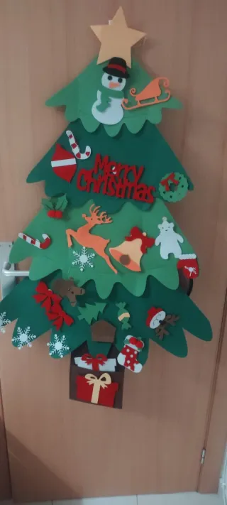 Árbol de Navidad Fieltro para niños