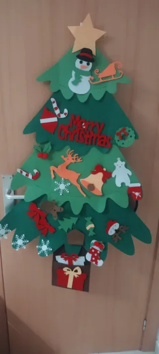 Árbol de Navidad Fieltro para niños