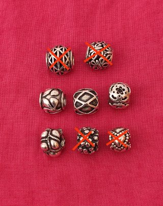 Charms Bolas Pandora Originales Plata