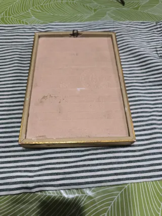 Cerámica Ave Maria Marco Dorado