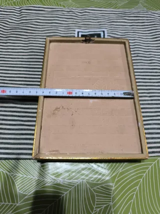 Cerámica Ave Maria Marco Dorado