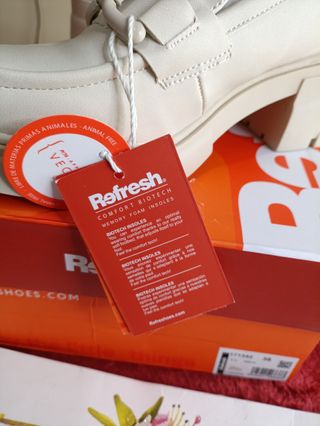 Mocasines Refresh Crudo Talla 38