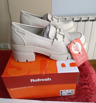 Mocasines Refresh Crudo Talla 38