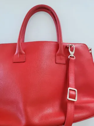 Bolso Maletín Portátil Rojo