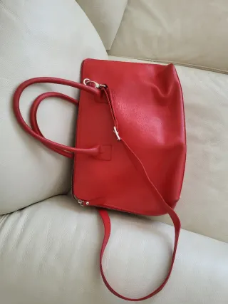 Bolso Maletín Portátil Rojo