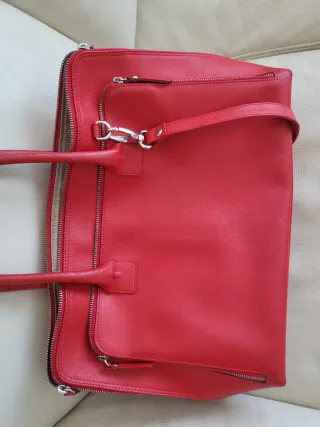 Bolso Maletín Portátil Rojo