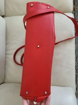Bolso Maletín Portátil Rojo