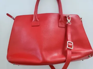 Bolso Maletín Portátil Rojo