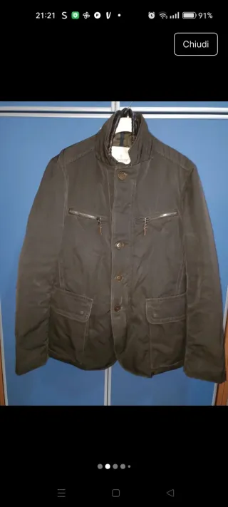 Moncler Giacca Uomo Marrone