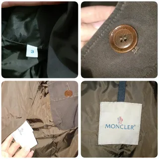 Moncler Giacca Uomo Marrone