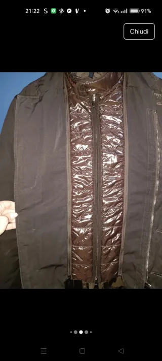 Moncler Giacca Uomo Marrone