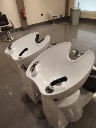 Lavacabezas doble profesional