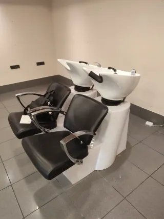 Lavacabezas doble profesional