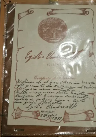 Egidio Ambroselli Scultore