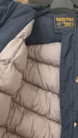 Cappotto Woolrich Donna Taglia M Blu