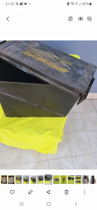 2 Cassette Portamunizioni Militari