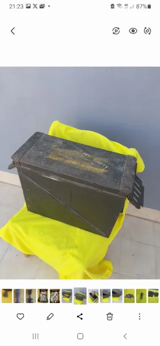 2 Cassette Portamunizioni Militari