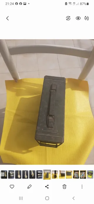 2 Cassette Portamunizioni Militari