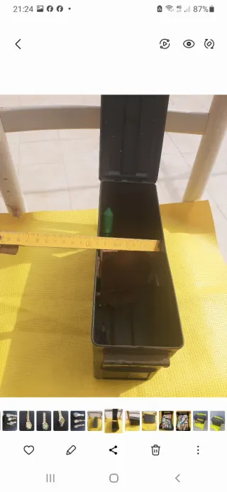 2 Cassette Portamunizioni Militari