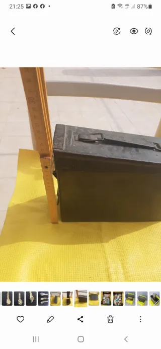 2 Cassette Portamunizioni Militari