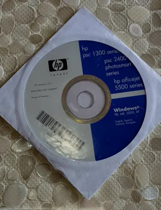 CDs y Manuales: Samsung, Thomson, HP