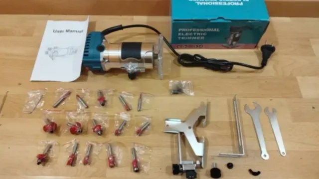 Fresa compatta con kit di frese NUOVA