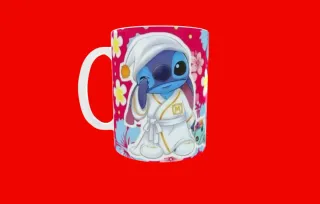 2 Tazas cerámica Lilo & Stitch