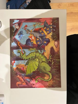 Puzzle Djeco Medieval 36 piezas para +4 años