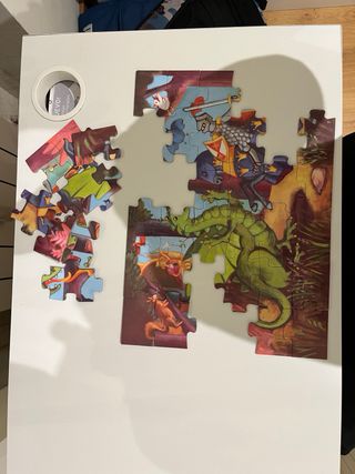 Puzzle Djeco Medieval 36 piezas para +4 años