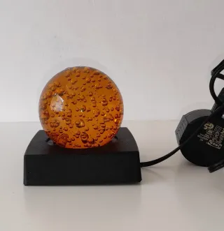 Lámpara Esfera Burbujas Ikea Naranja