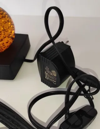 Lámpara Esfera Burbujas Ikea Naranja