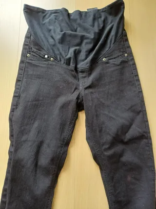 Pantalón premamá negro skinny