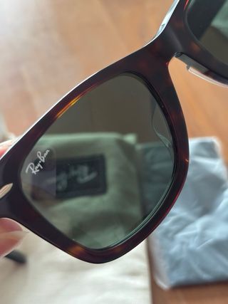 Gafas Ray-Ban Wayfarer Carey Marrón