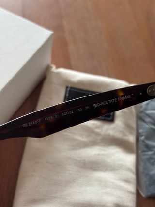 Gafas Ray-Ban Wayfarer Carey Marrón