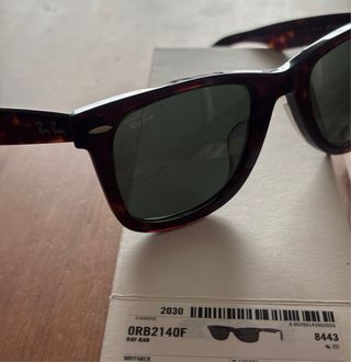 Gafas Ray-Ban Wayfarer Carey Marrón