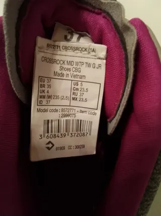 Zapatillas / botines trekking Quechua