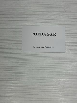 Reloj poedagar negro