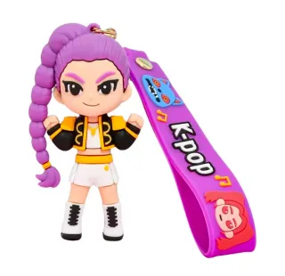 Llavero K-pop figura morada