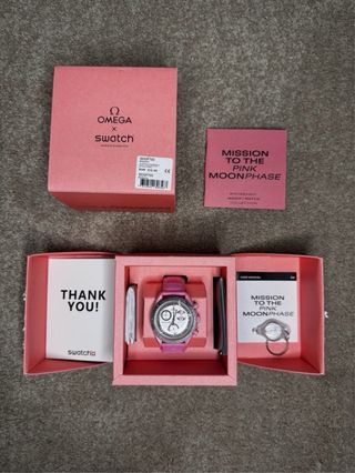 Omega x Swatch Mission to the Pink Moonphase
